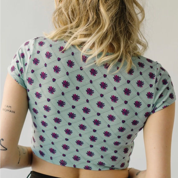 Free People Intimately Mix It Up Baby Tee - Picture 3 of 6